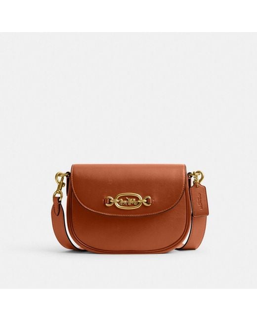 COACH Brown Harley Crossbody Bag