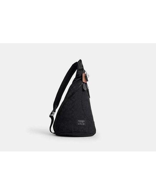 COACH Black Lachlan Sling for men