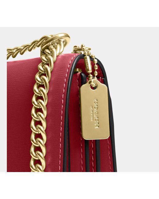 COACH Red Klare Mini Umhängetasche