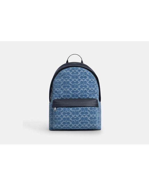 COACH Blue Taylor Backpack for men