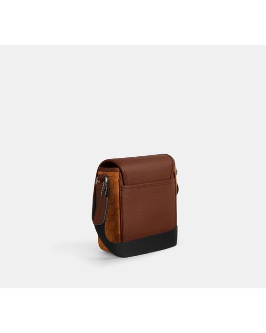 COACH Black Lucas Crossbody Bag for men