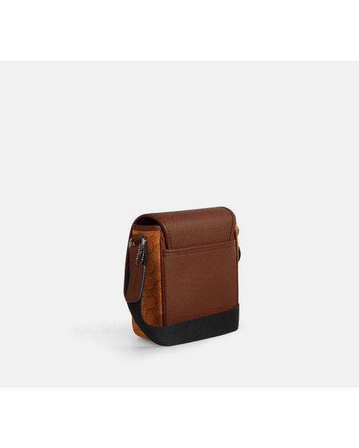 COACH Black Lucas Crossbody Bag for men