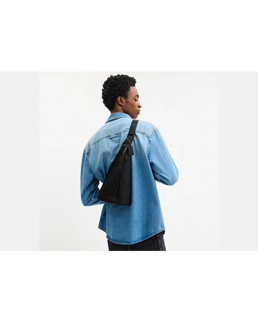 Sac Sling Triangle COACH pour homme en coloris Black
