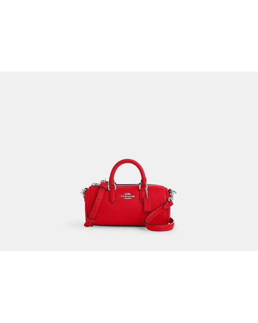 COACH Red Lacey Crossbody Bag