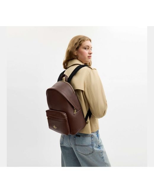 COACH Brown Taylor Small Backpack