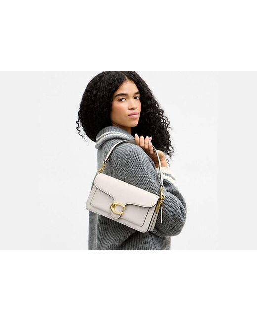 COACH Black Tabby Shoulder Bag 26