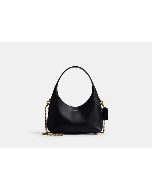 Bolso De Hombro Brooklyn 23 COACH de color Black