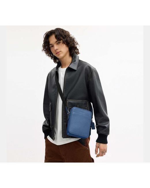 COACH Blue Sullivan Crossbody Bag for men