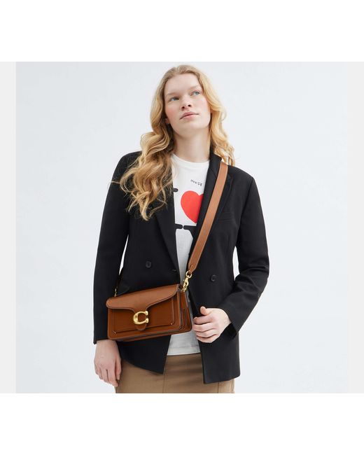 COACH Black Tabby Shoulder Bag 26