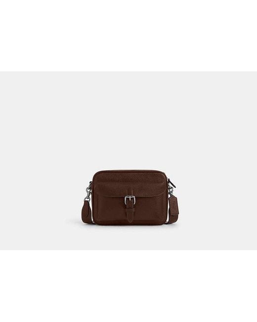 COACH Brown Warner Crossbody Bag for men