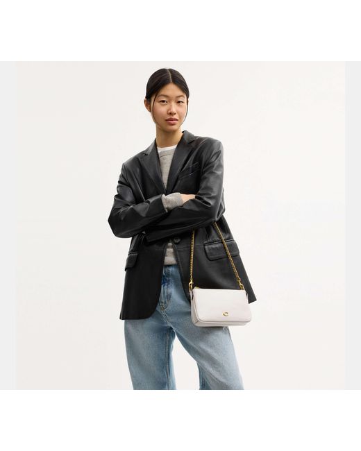COACH Black Audrey Crossbody Bag