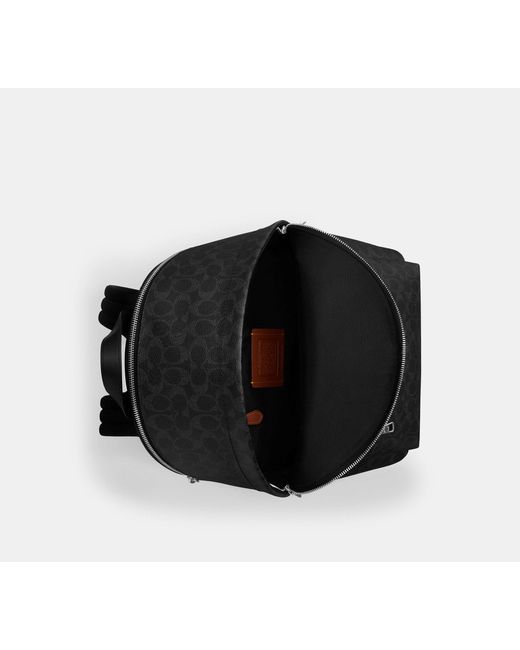 COACH Black Taylor Backpack for men