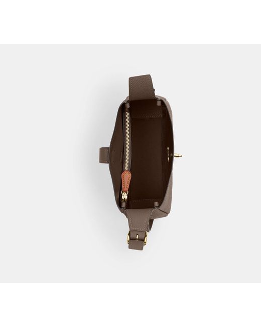Mini Borsa A Tracolla Hadley di COACH in Black