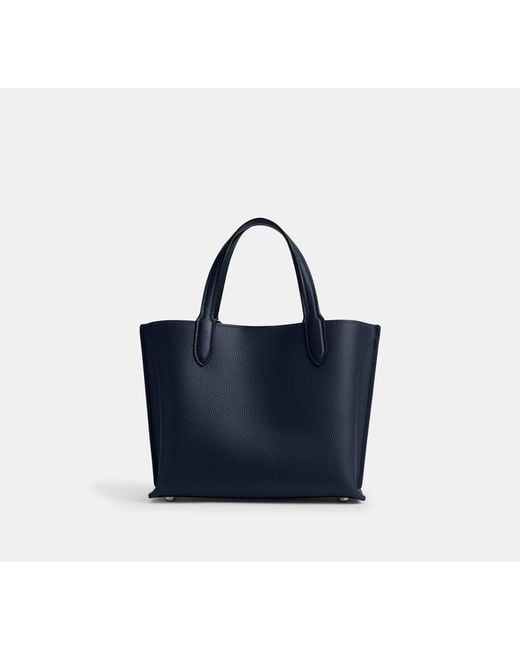 COACH Black Willow Tote Bag 24