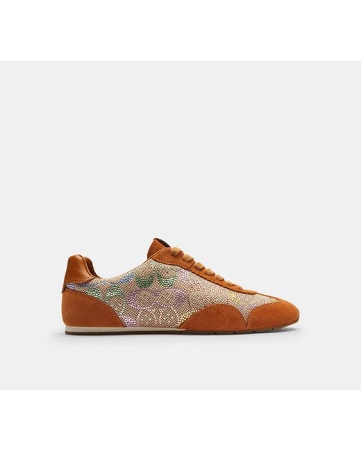 COACH Brown Flacher Sneaker