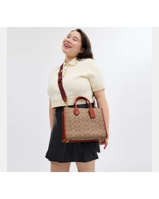 COACH Black Ace Tote Bag 26