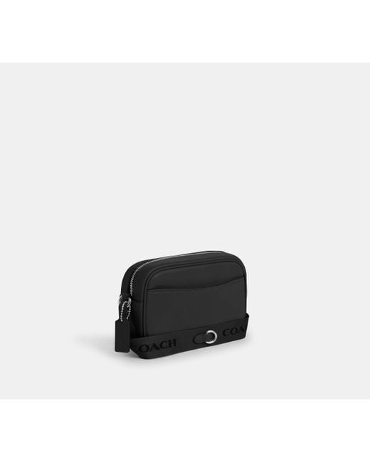 Mini borsa per macchina fotografica Jamie di COACH in Black