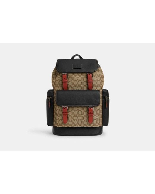 COACH Brown Sprint Backpack for men