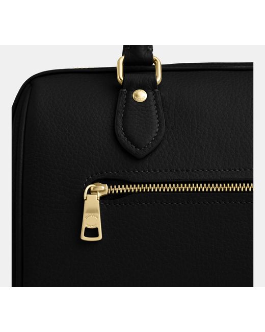 COACH Black Rowan Satchel Bag