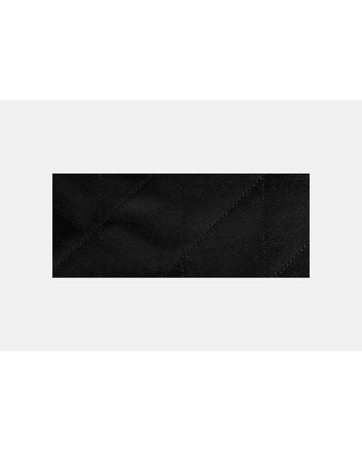 COACH Black Evelyn Large Shoulder Bag With Quilting