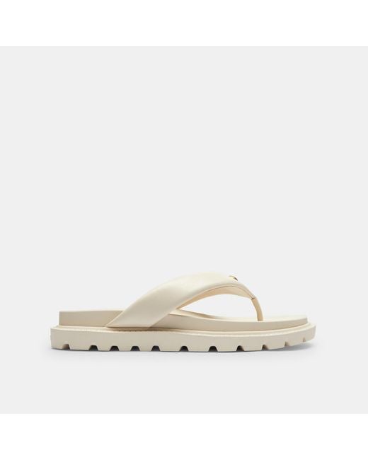 COACH Flip Flops in White | Lyst