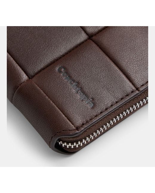 COACH Black Alter/Ego Zip Around Wallet