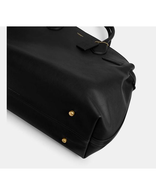 COACH Black Soft Empire Carryall Bag 48