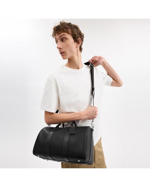 COACH Black Compass Bag 35
