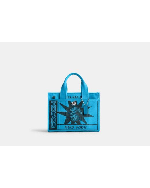 COACH Blue The Lil Nas X Drop Cargo Tote 26