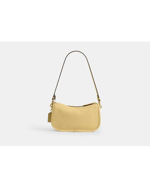 Sac Waverly À Double Fermeture Turnlock COACH en coloris Black
