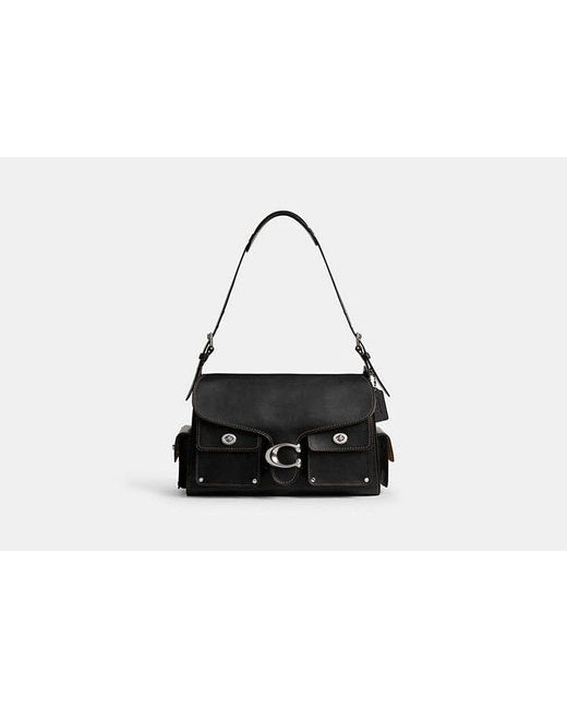 COACH Black Cargo Tabby Bag 36