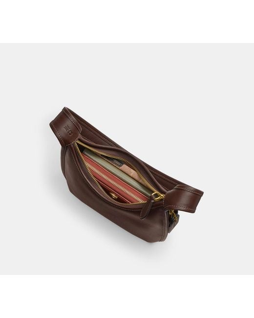 COACH Black Curve Zip Bag