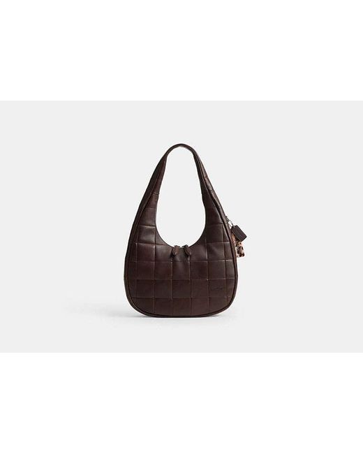 COACH Black Alter/Ego Crescent Shoulder Bag