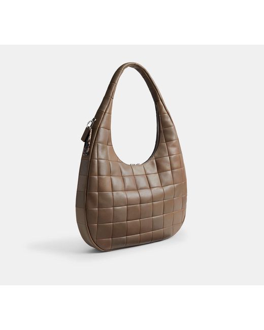COACH Black Alter/Ego Large Crescent Shoulder Bag