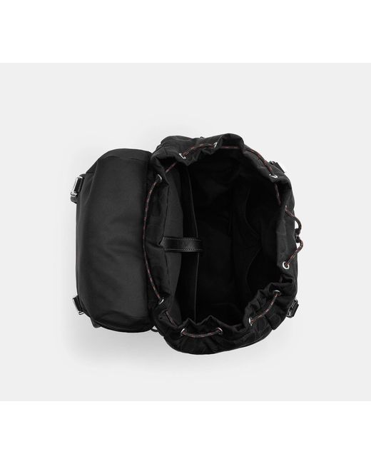 Mochila Logan En Nylon De Firma Con Charms COACH de hombre de color Black