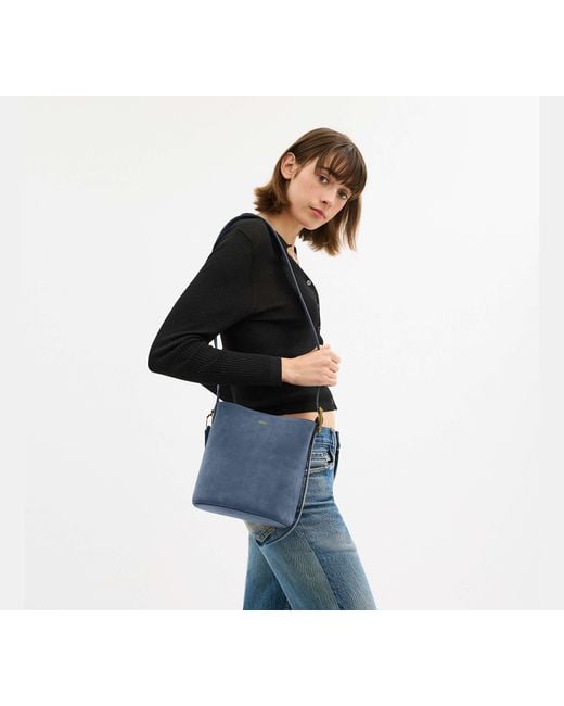 COACH Black Bleecker Bucket Bag 21