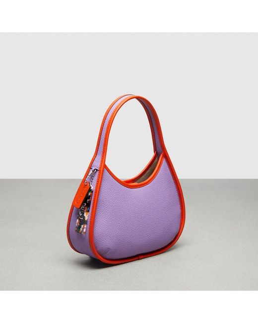 COACH Purple Ergo Bag In Topia Leather