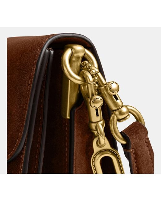 Borsa A Tracolla Con Catena Tabby di COACH in Black