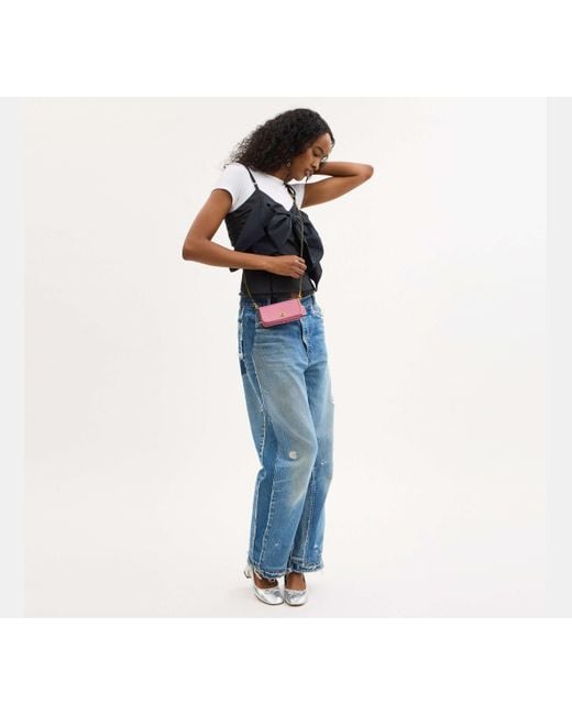 COACH Pink Dinky Bag 14