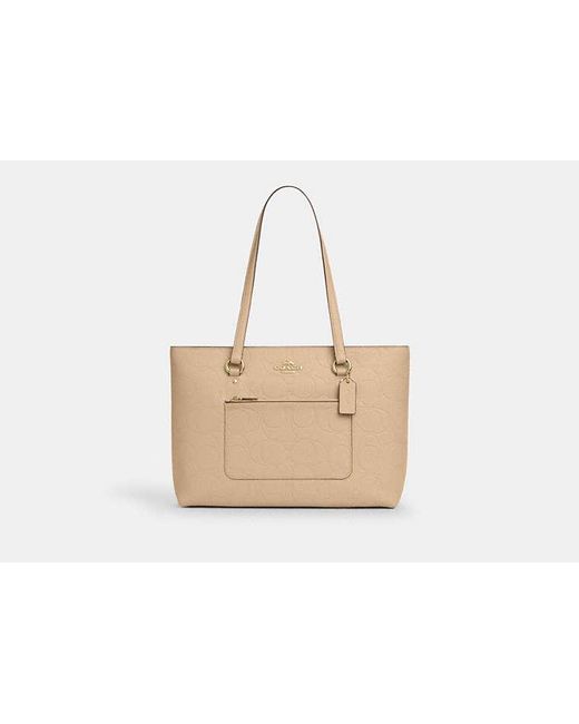 COACH Black Station Tote Bag
