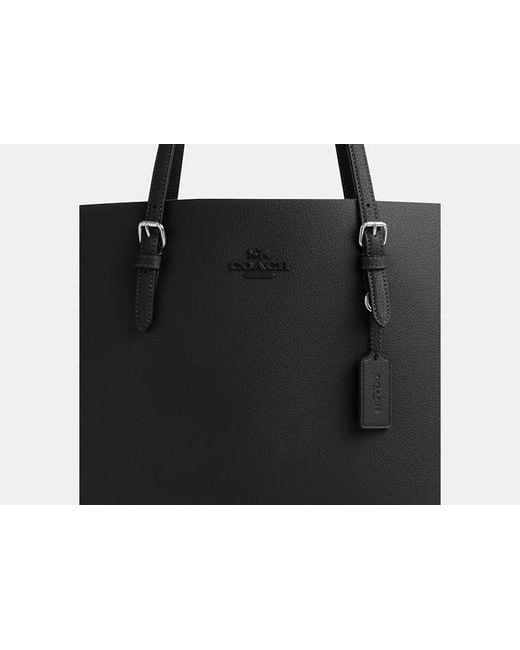 COACH Black Mollie Tote Bag