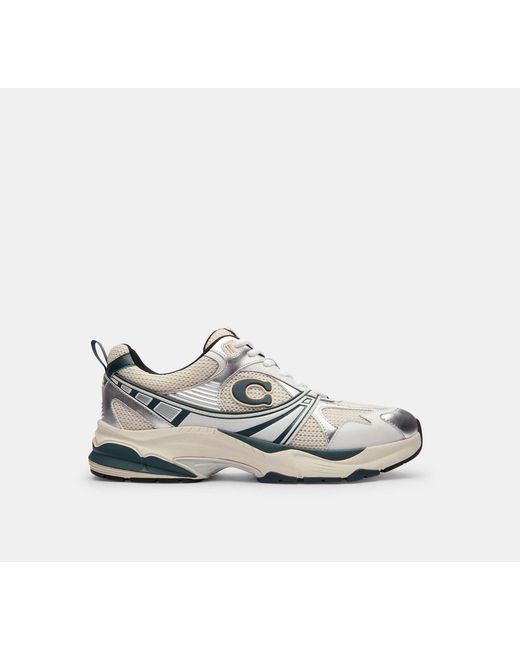 COACH Black Mesh Sneaker for men