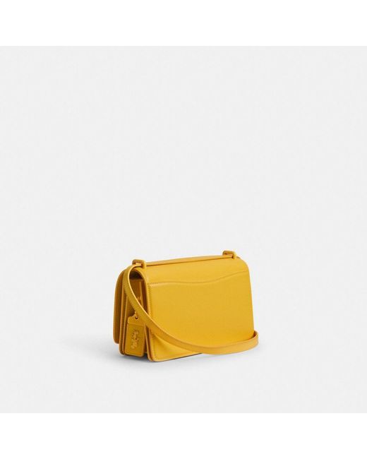 COACH Yellow Bandit Shoulder Bag