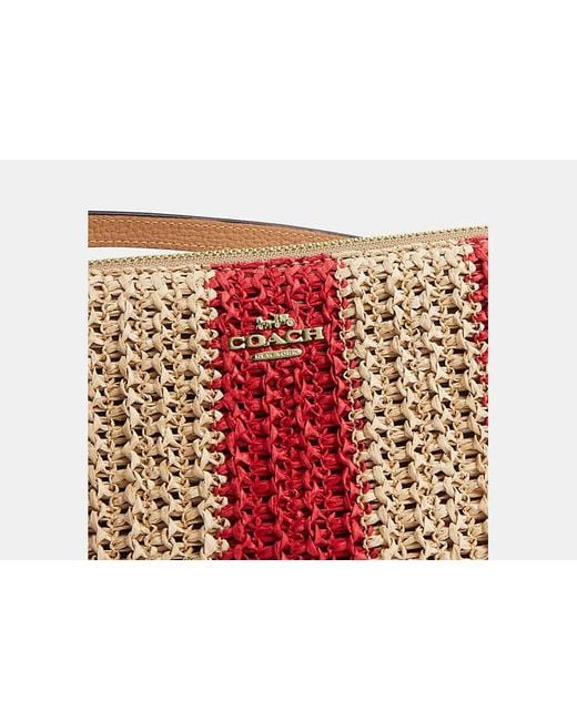 COACH Red Nolita 19