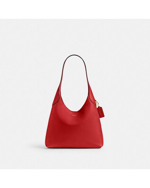 COACH Red Buy Now Brooklyn Shoulder Bag 28