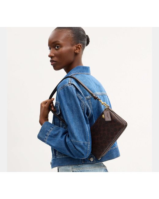 COACH Black Audrey Crossbody Bag