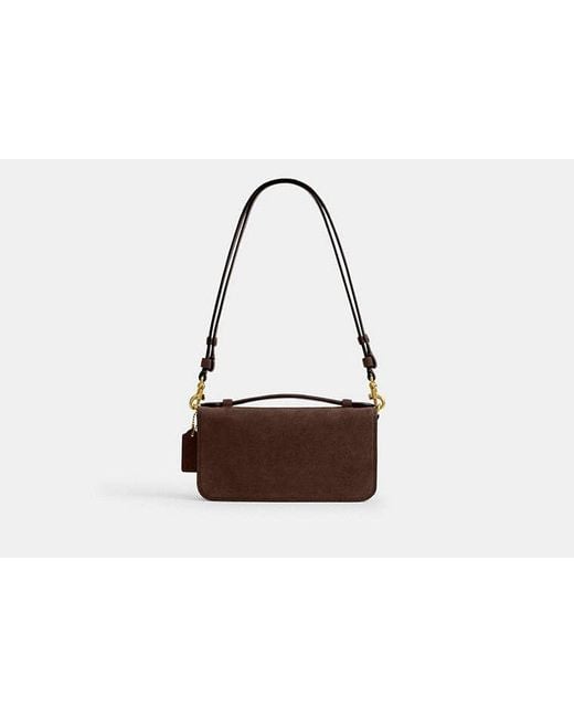 COACH Black Elora Top Handle Crossbody Bag
