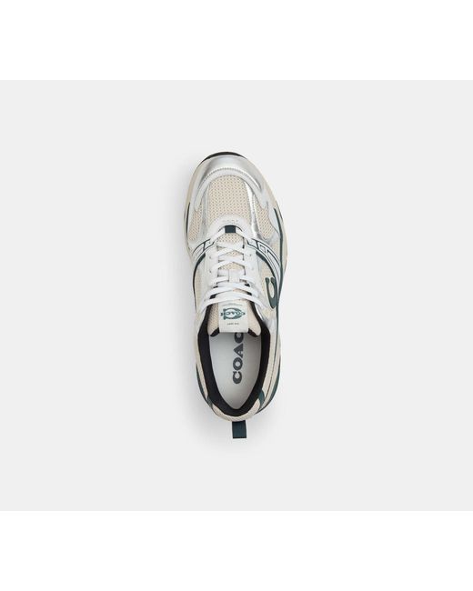 COACH Black Mesh Sneaker for men