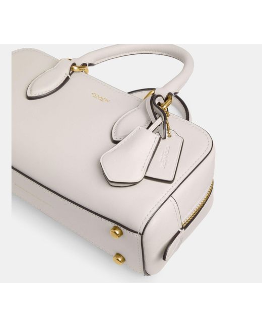 COACH Black Bowery Satchel 22