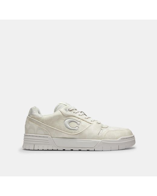 COACH White Soho Sneaker